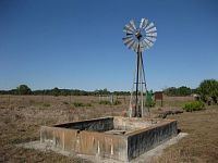 Windmill at Lofton Road Trailhead