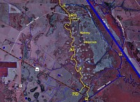 Color Infrared Aerial Map