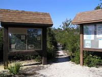 National Forest Kiosk near Juniper Springs Rec Area