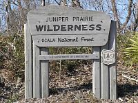 Juniper Prairie Wilderness Sign