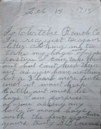 Hog Problem (February 15, 1918) Hog Problem (February 15, 1918)