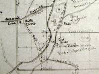 George McCulloch's Survey Map of Walt's Camp
